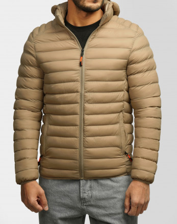 کاپشن مردانه کلاه دار 16411