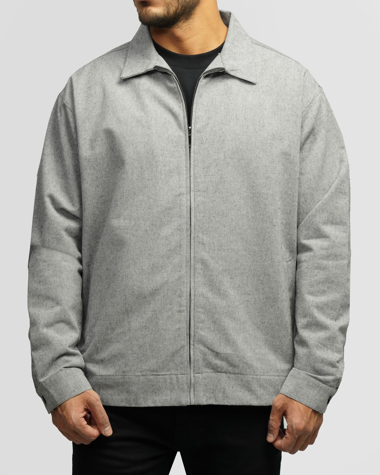 خرید و قیمت سویشرت مردانه طوسی 24413263