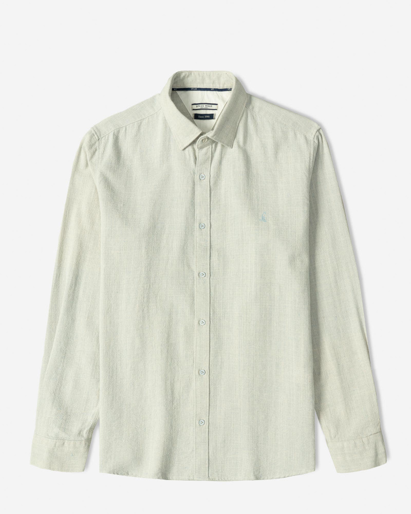 خرید و قیمت پیراهن آستین بلند مردانه سبز 24420519