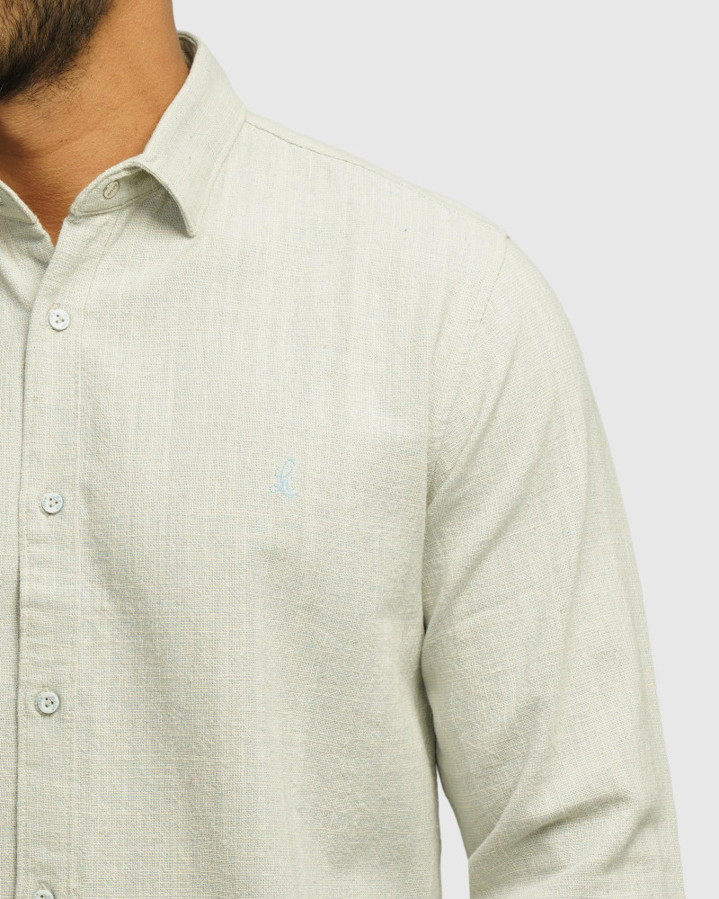 خرید و قیمت پیراهن آستین بلند مردانه سبز 24420519