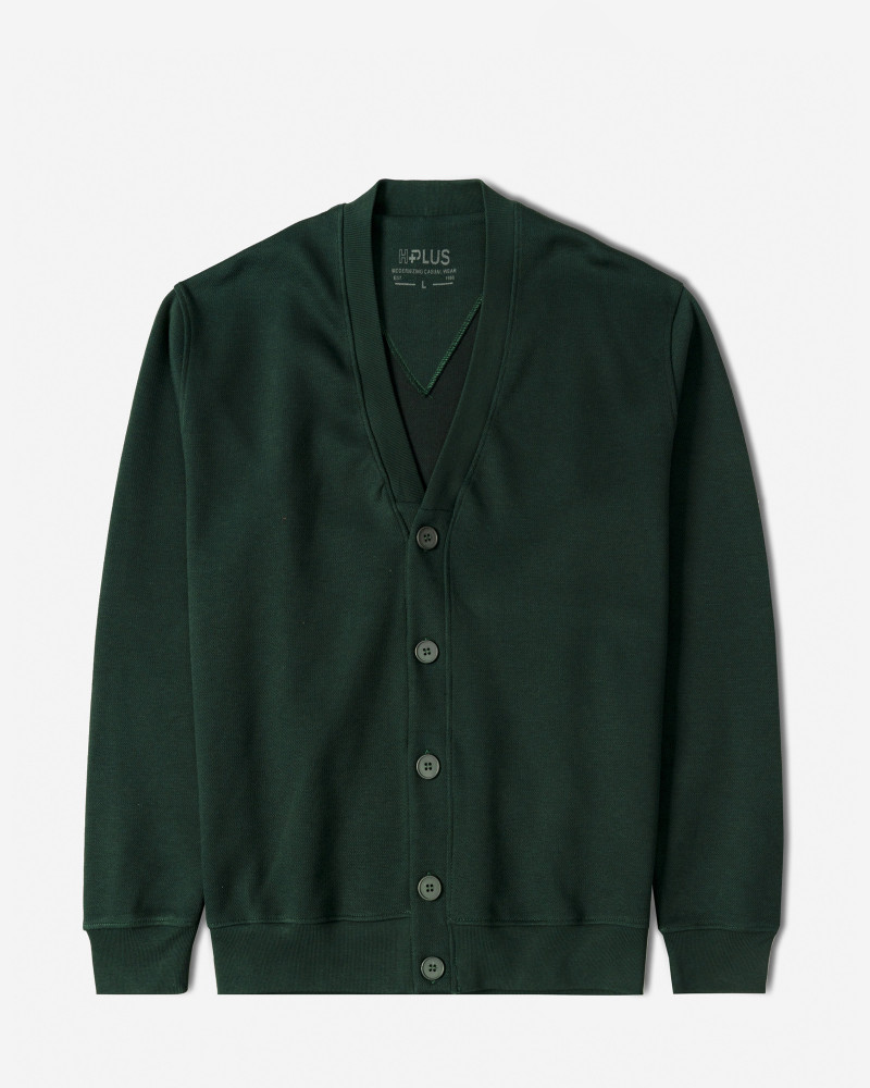 خرید و قیمت کاردیگان ژاکارد بافت مردانه سبز 24476128