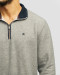پلیور نیم زیپ مردانه سرمه ای 84441147