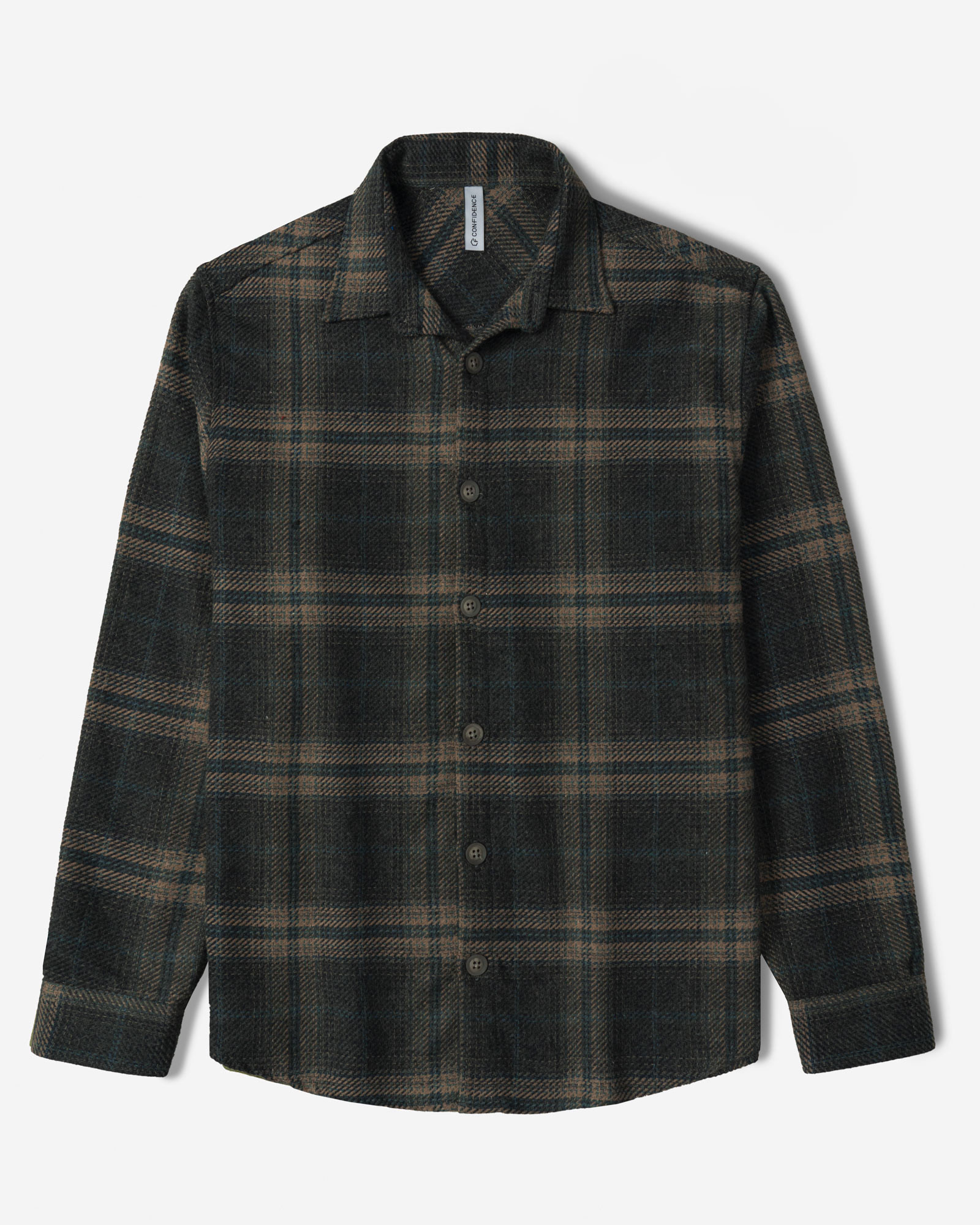 پیراهن ضخیم مردانه سرمه ای 24452341