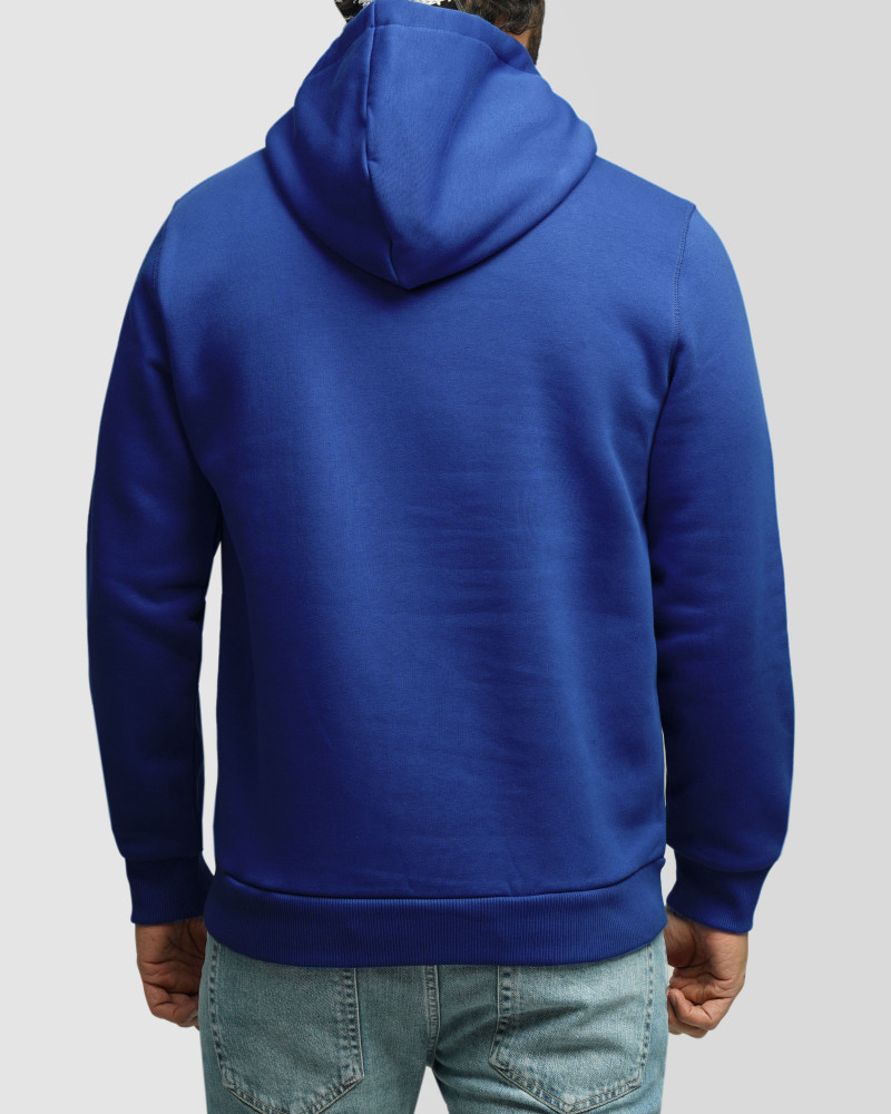 خرید و قیمت هودی کلاه دار طرح دار مردانه آبی 84471294