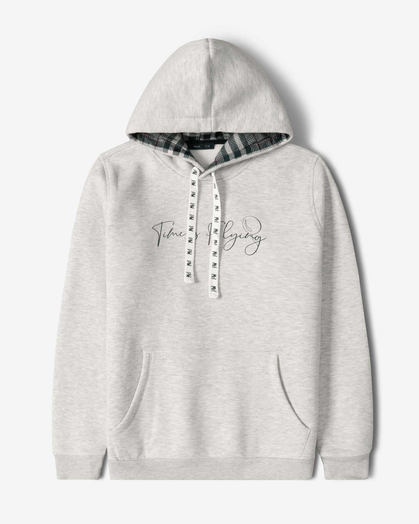 خرید و قیمت هودی کلاه دار طرح دار مردانه طوسی 84471294