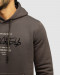خرید و قیمت هودی کلاه دار طرح دار مردانه خاکستری 84471292