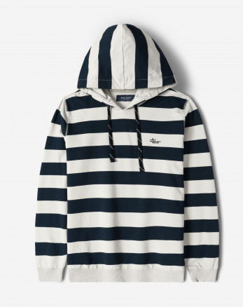 خرید و قیمت هودی کلاه دار طرح دار مردانه سرمه ای 84471295