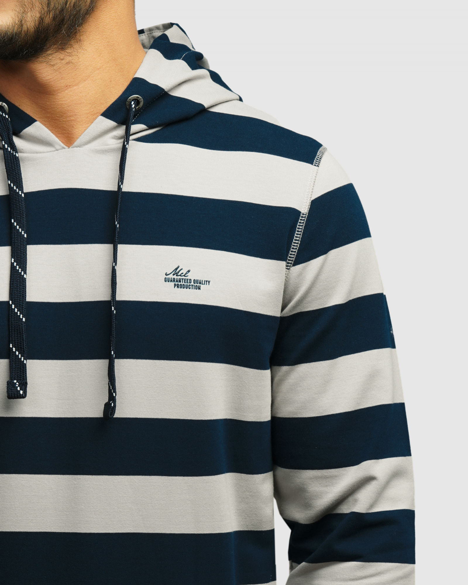 خرید و قیمت هودی کلاه دار طرح دار مردانه سرمه ای 84471295