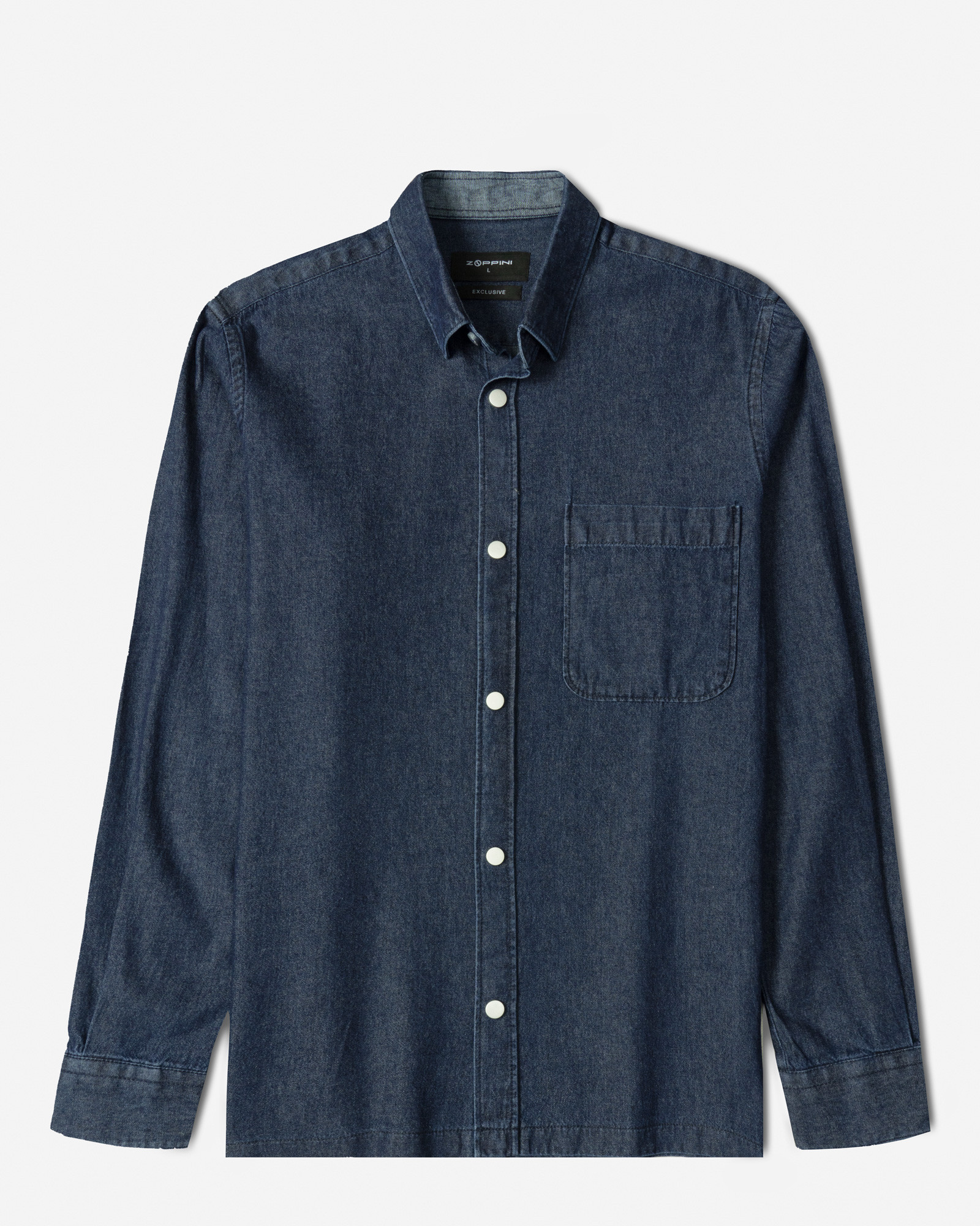 خرید و قیمت پیراهن جین آستین بلند سرمه ای 24474178