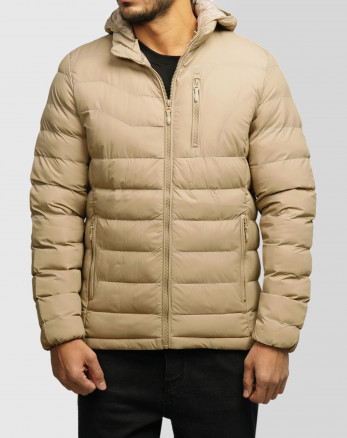 کاپشن مردانه کلاه دار 16414