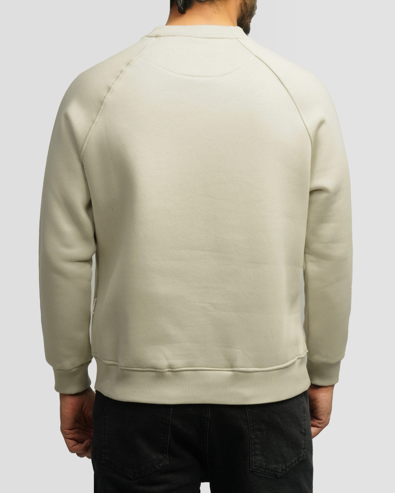 خرید و قیمت پلیور دورس یقه گرد مردانه کرم روشن 24457302