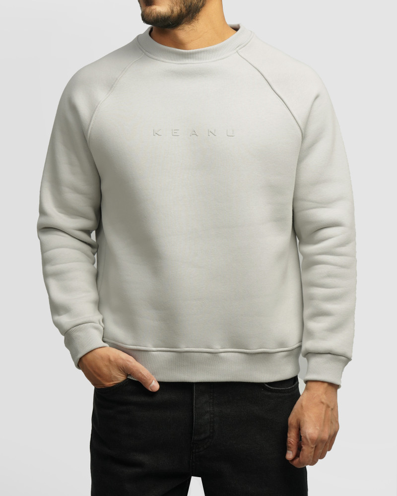 خرید و قیمت پلیور دورس یقه گرد مردانه طوسی 24457302