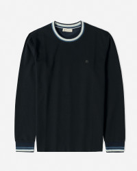 خرید و قیمت تیشرت آستین بلند یقه گرد مردانه سرمه ای 84428152