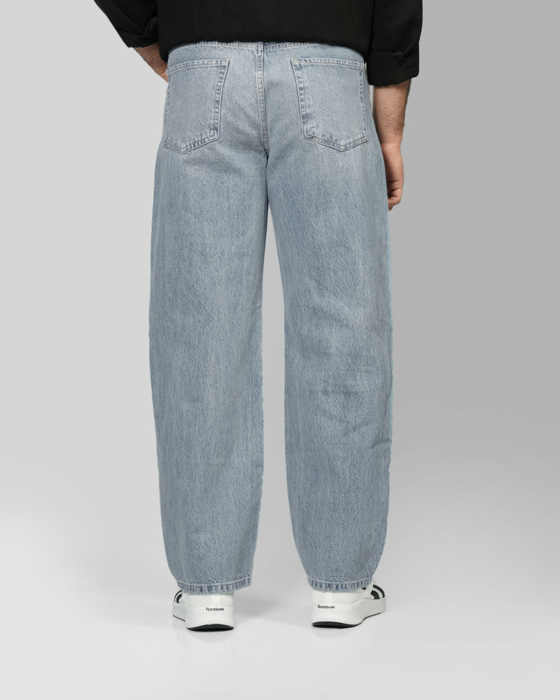 خرید و قیمت شلوار جین بگ (Caro Rigit) زاپ دار مردانه آبی روشن 24424847