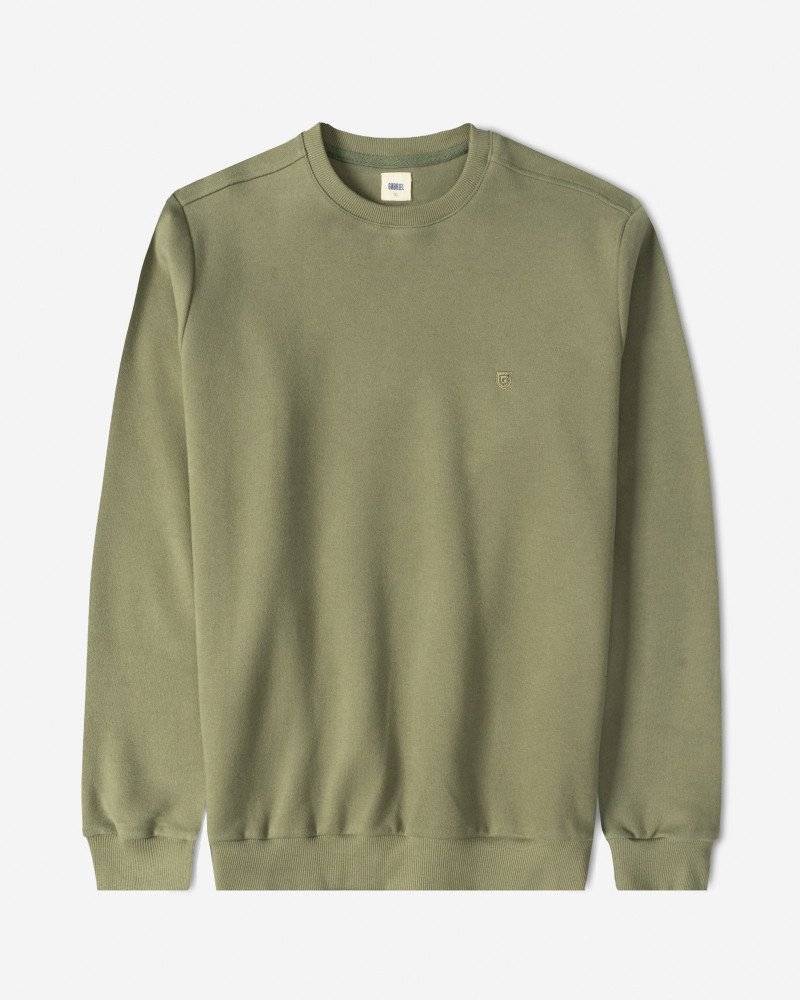 خرید و قیمت پلیور سلانیک مردانه یقه گرد سبز 24456163