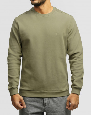 خرید و قیمت پلیور سلانیک مردانه یقه گرد سبز 24456163