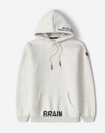 خرید و قیمت هودی کلاه دار مردانه طوسی 84471299