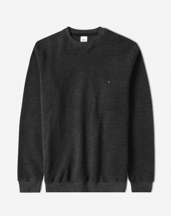 خرید و قیمت پلیور سلانیک مردانه یقه گرد ذغالی 24456163