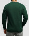 خرید و قیمت پلیور سلانیک مردانه یقه گرد سبز تیره 24456163