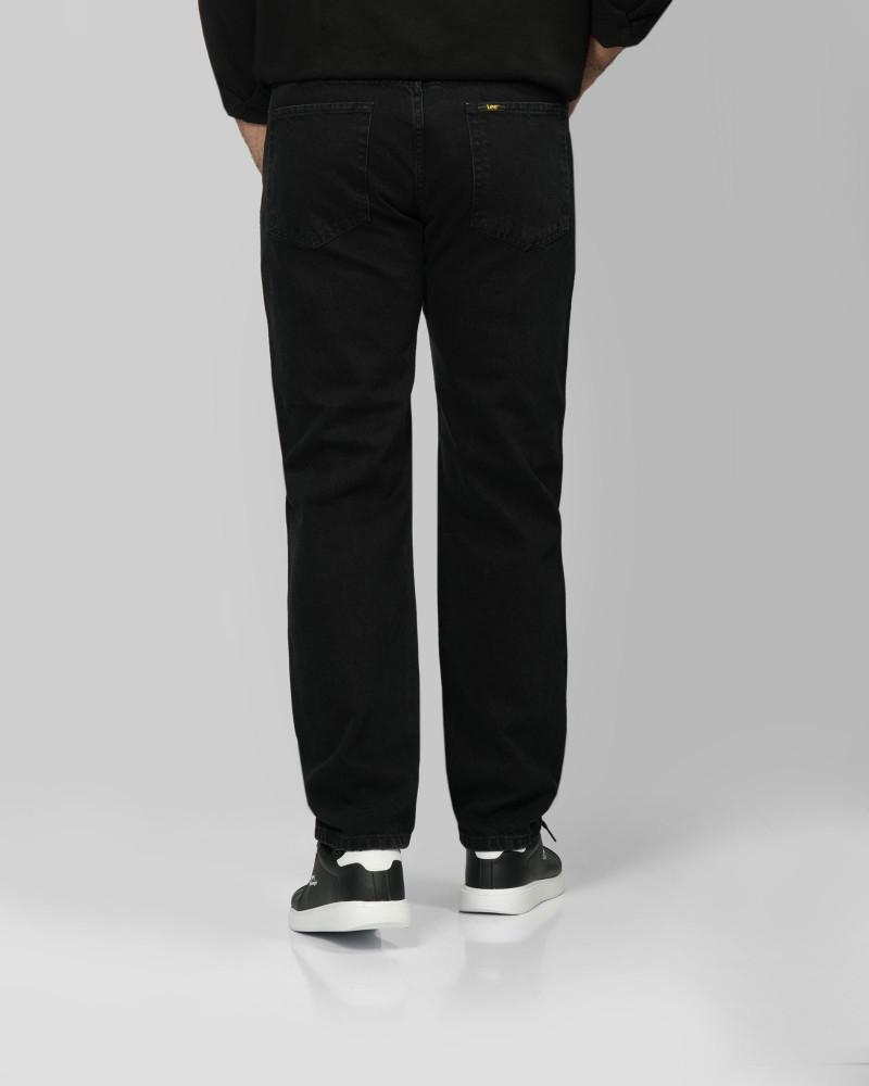 خرید و قیمت شلوار جین استریت فیت (Straight fit) ساده مردانه دودی 24424852