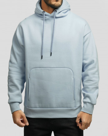  هودی مردانه آبی روشن 23371189
