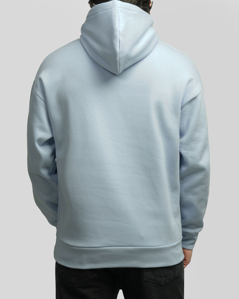  هودی مردانه آبی روشن 23371189