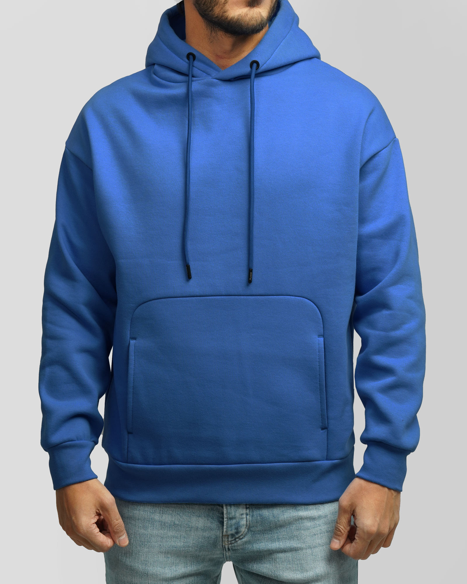 هودی مردانه آبی کاربنی 23371189
