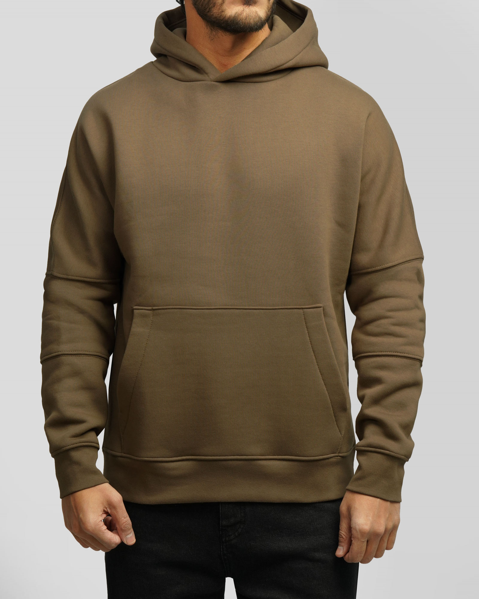 هودی مردانه قهوه ای 24471289