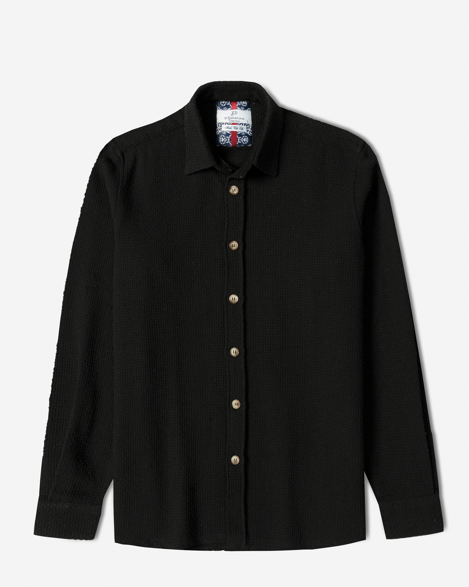 خرید و قیمت پیراهن ضخیم مردانه مشکی 24452322