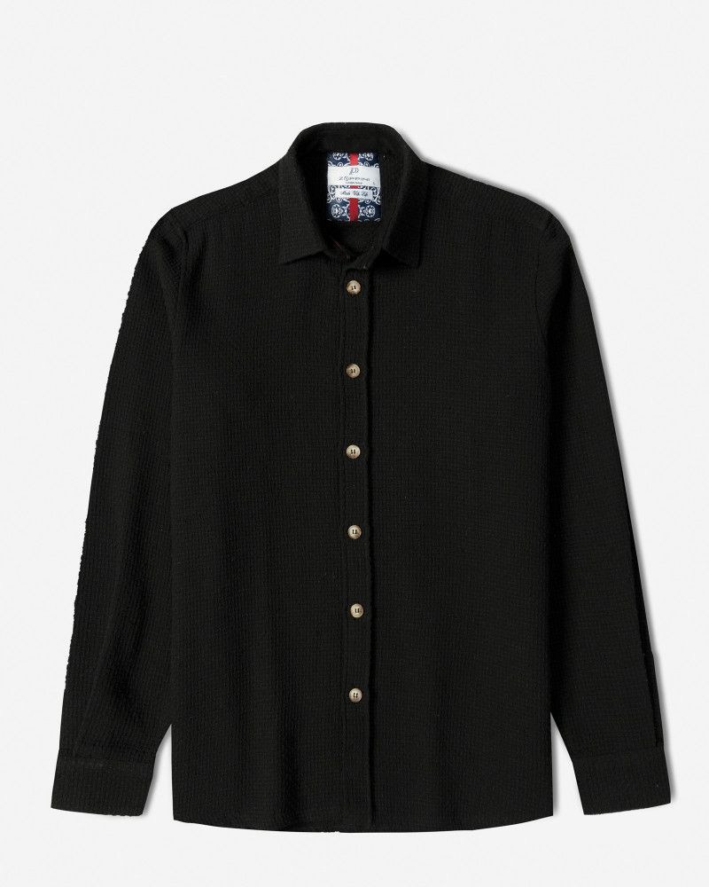 خرید و قیمت پیراهن ضخیم مردانه مشکی 24452322