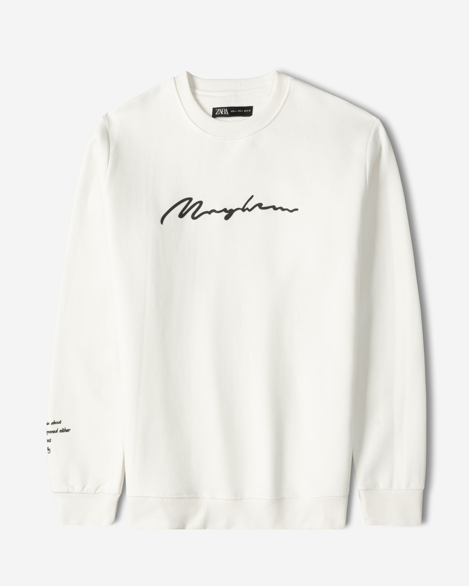 خرید و قیمت پلیور دورس یقه گرد مردانه سفید 24457296