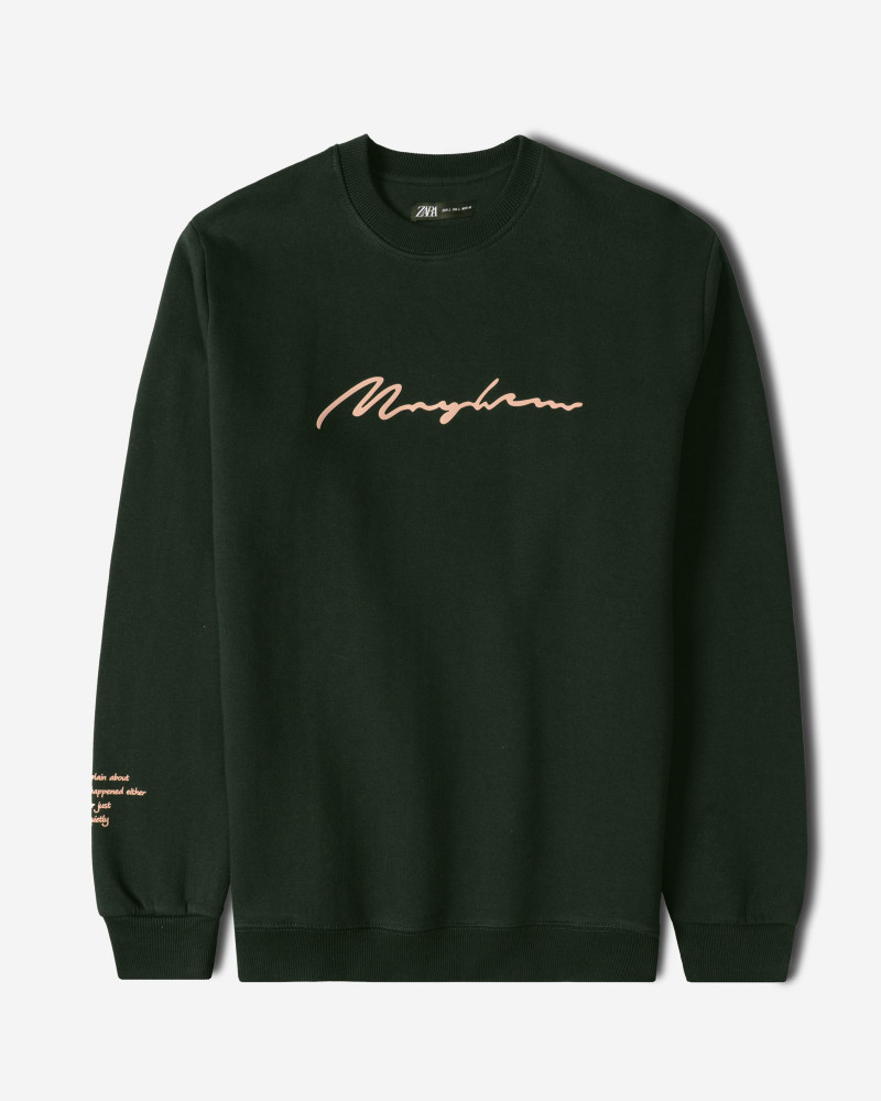 خرید و قیمت پلیور دورس یقه گرد مردانه سبز 24457296