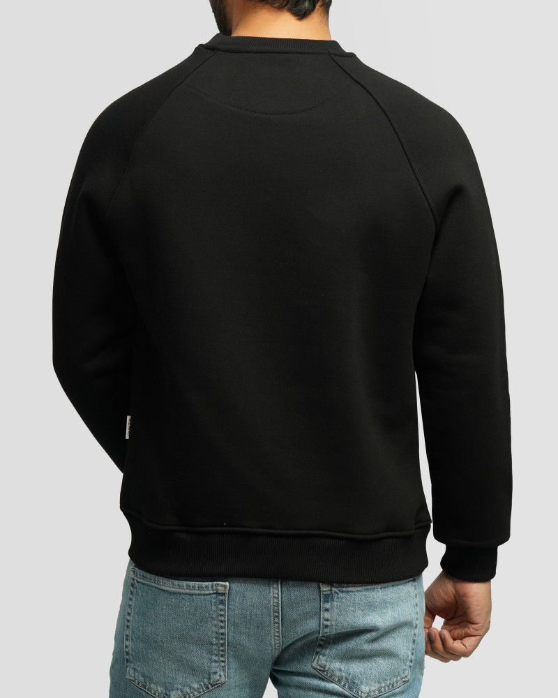 خرید و قیمت پلیور دورس یقه گرد مردانه مشکی 24457302