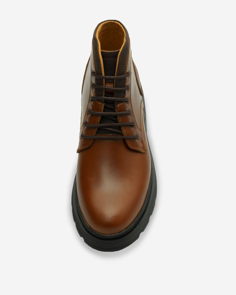 کفش نیم بوت مردانه قهوه ای روشن 24470166