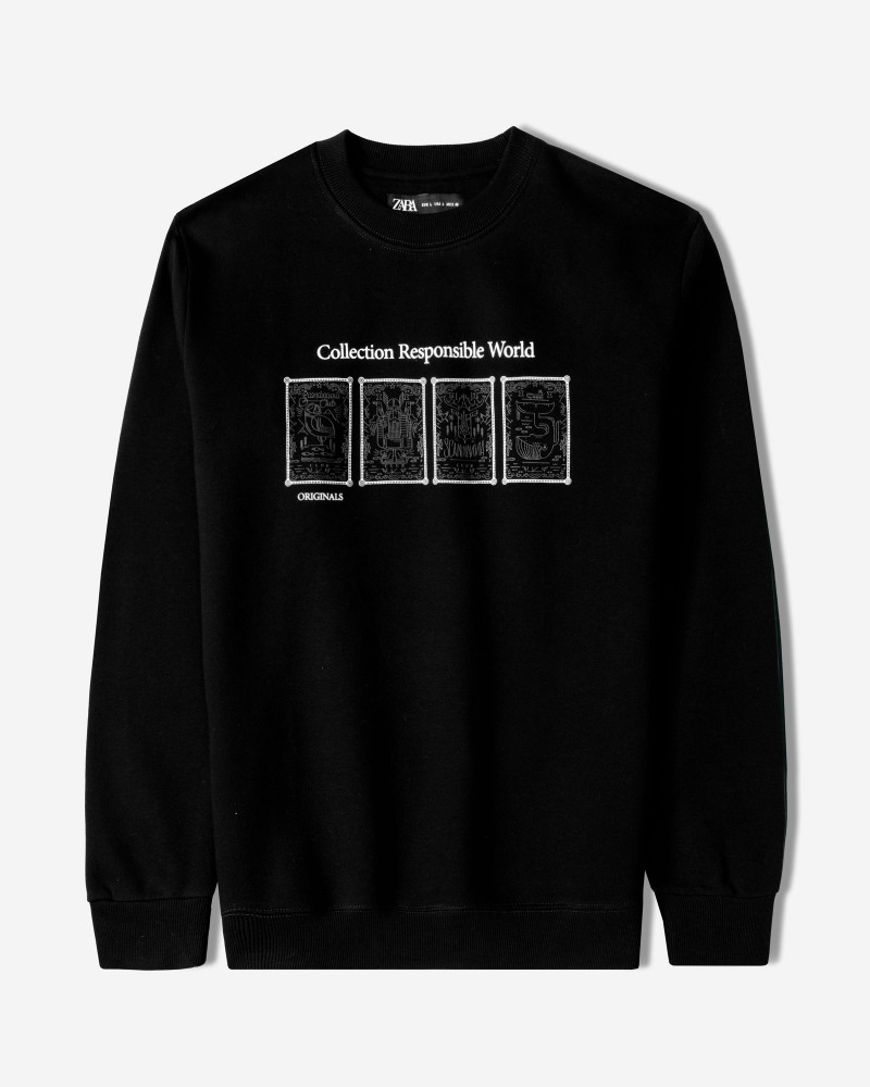 خرید و قیمت پلیور دورس یقه گرد مردانه مشکی 24457297