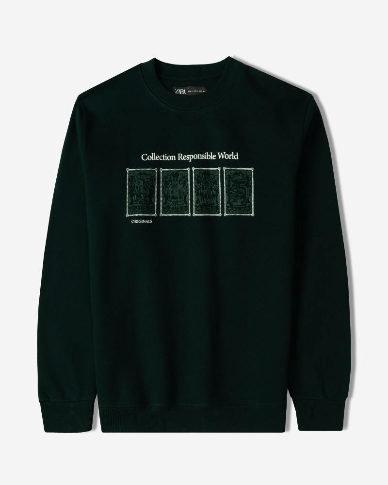 خرید و قیمت پلیور دورس یقه گرد مردانه سبز 24457297