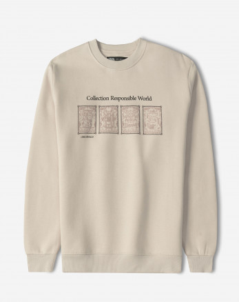 خرید و قیمت پلیور دورس یقه گرد مردانه کرم 24457297