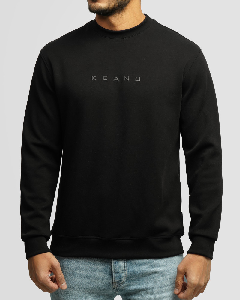 خرید و قیمت تیشرت آستین بلند یقه گرد مشکی 24428151