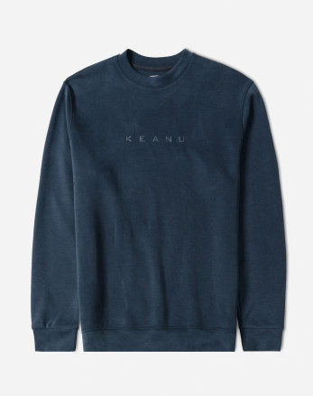 خرید و قیمت تیشرت آستین بلند یقه گرد سرمه ای 24428151