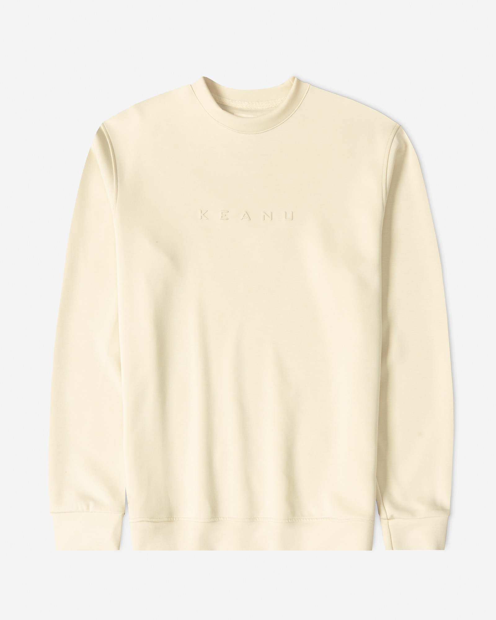 خرید و قیمت تیشرت آستین بلند یقه گرد کرم روشن 24428151