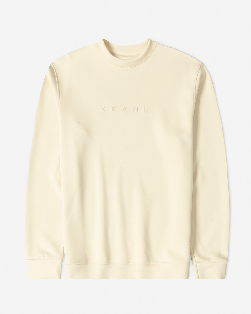 خرید و قیمت تیشرت آستین بلند یقه گرد کرم روشن 24428151