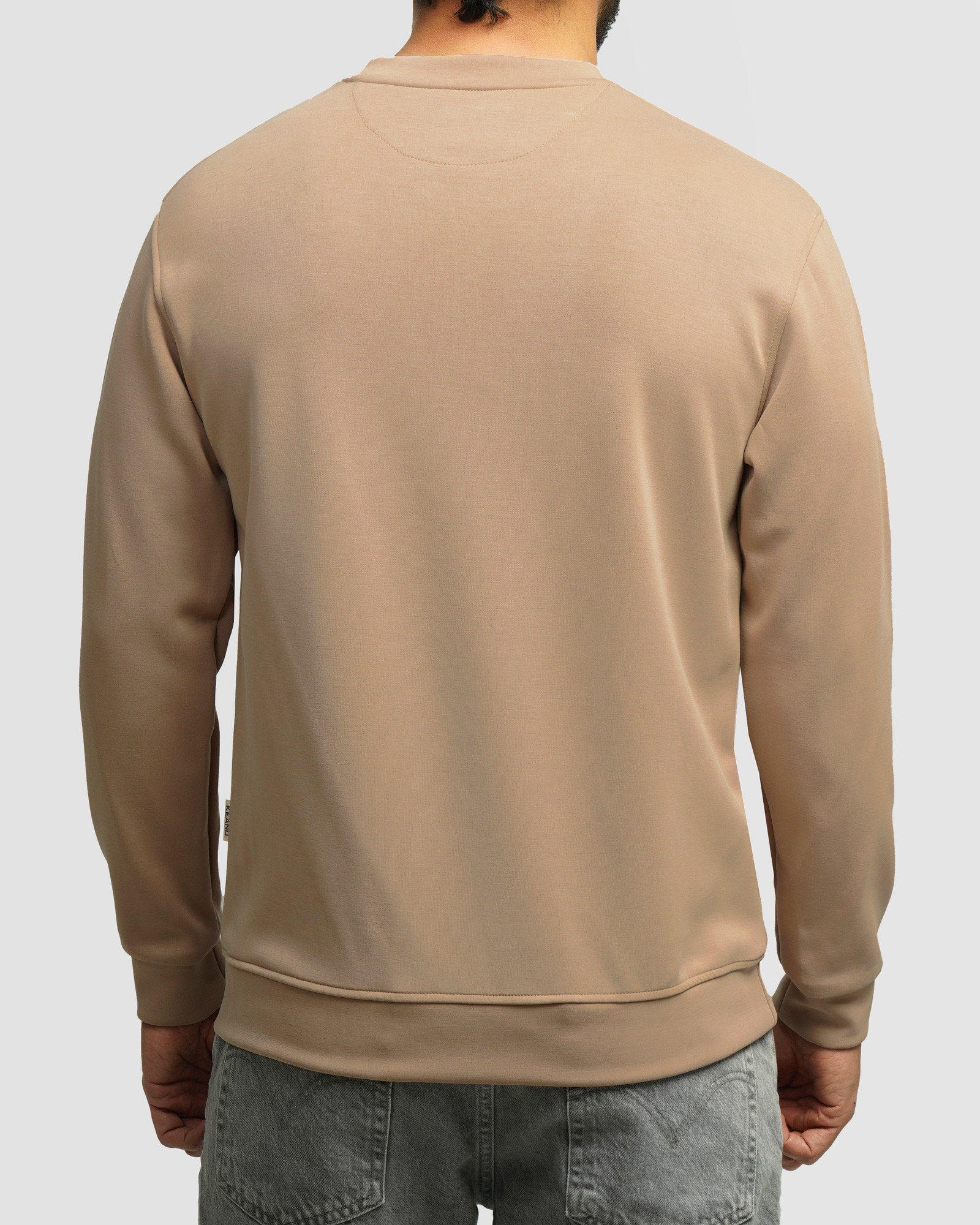 خرید و قیمت تیشرت آستین بلند یقه گرد کرم 24428151