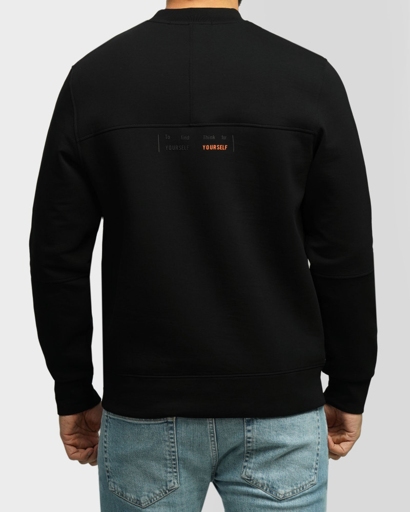 خرید و قیمت پلیور دورس یقه گرد مردانه مشکی 24457304