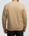 تیشرت آستین بلند یقه گرد مردانه کرم 24428156 