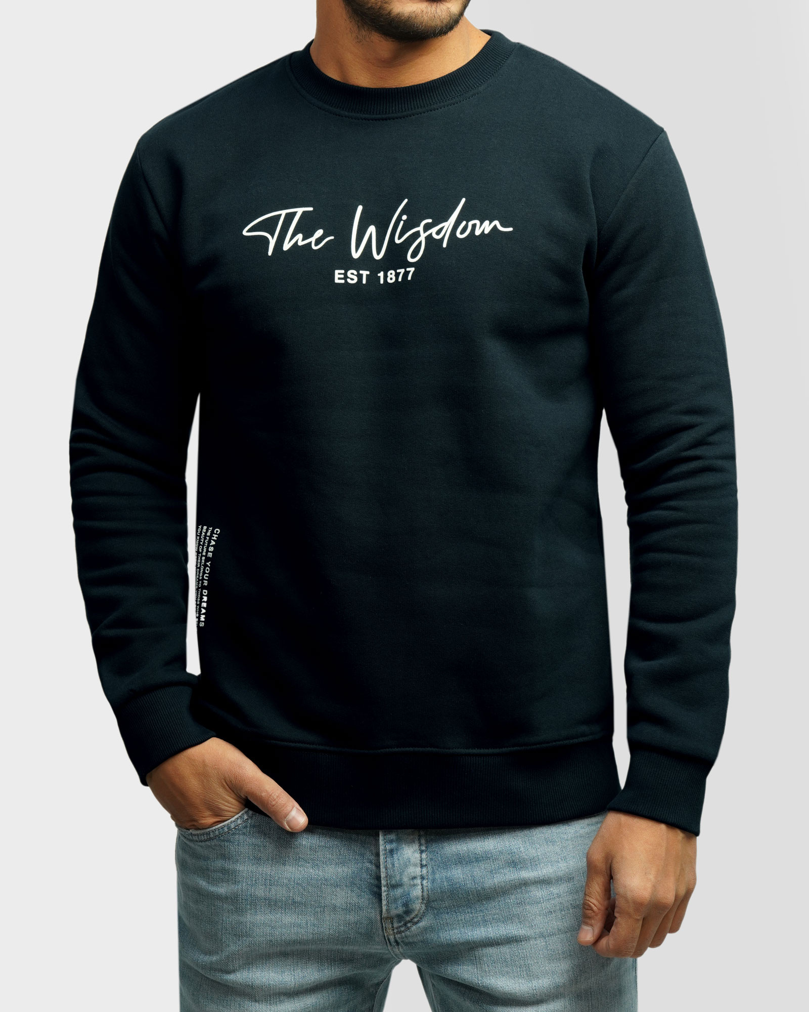 خرید و قیمت پلیور دورس یقه گرد مردانه سرمه ای 24457298