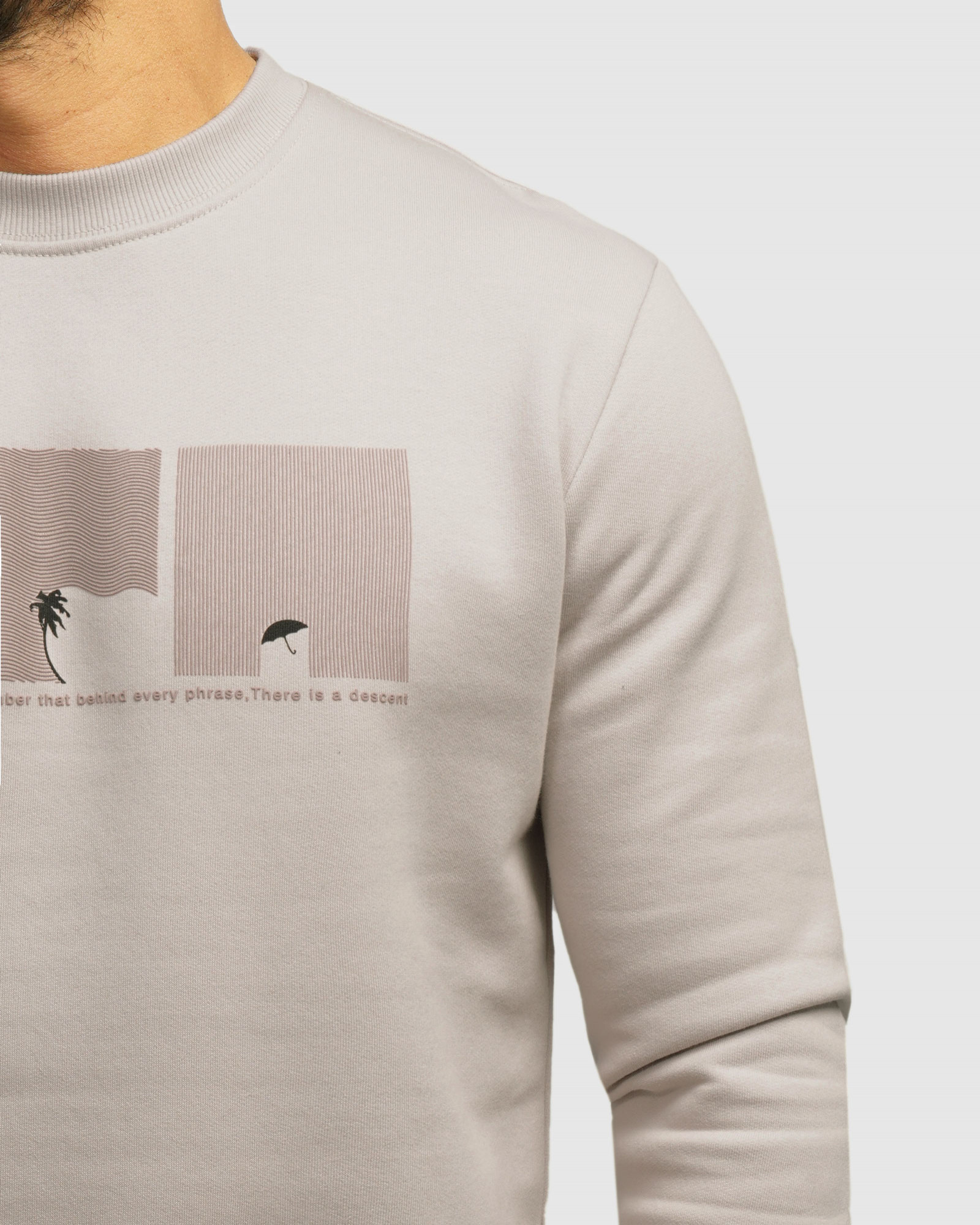 خرید و قیمت پلیور دورس یقه گرد مردانه کرم 24457299