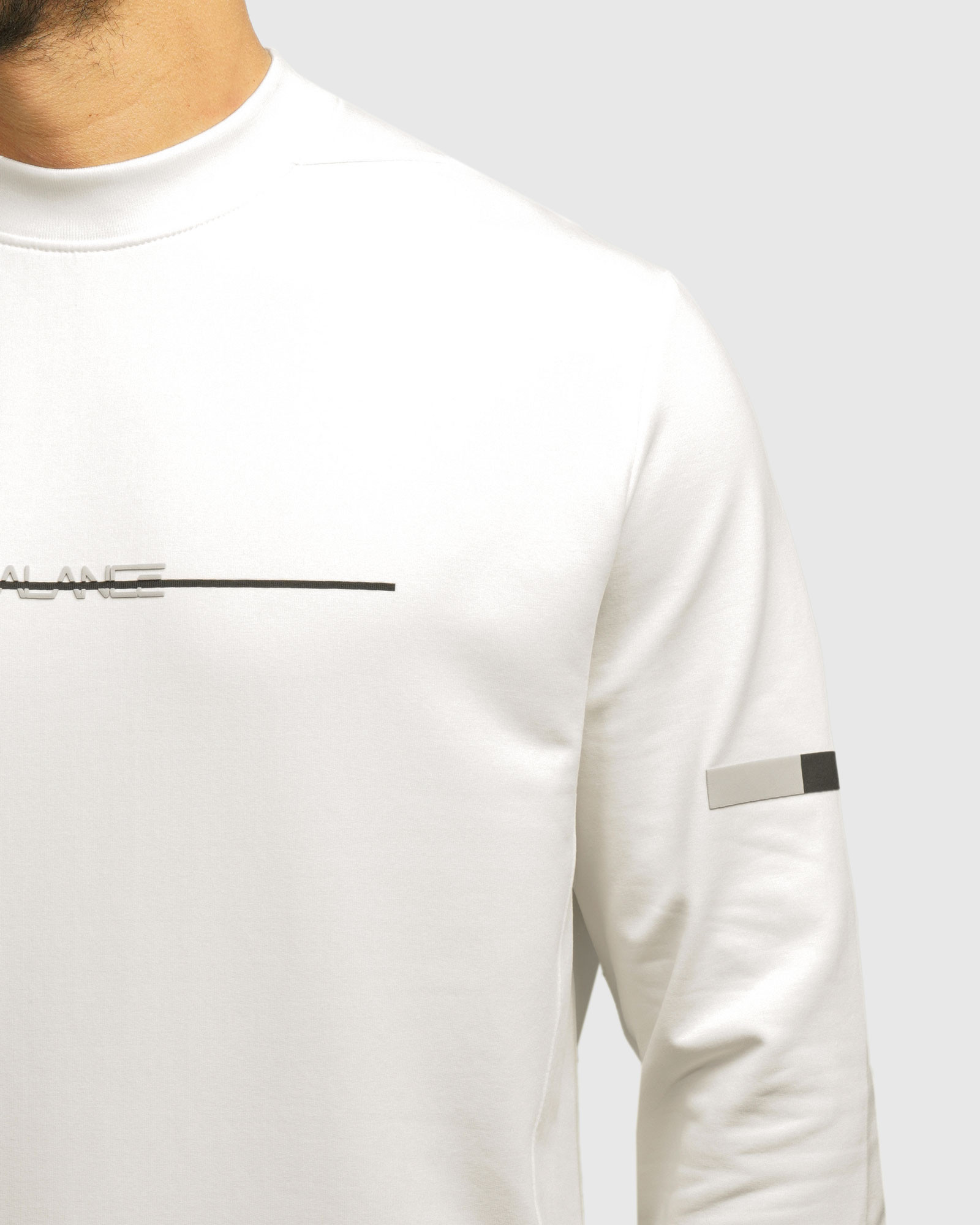 خرید و قیمت تیشرت آستین بلند یقه گرد سفید 24428157