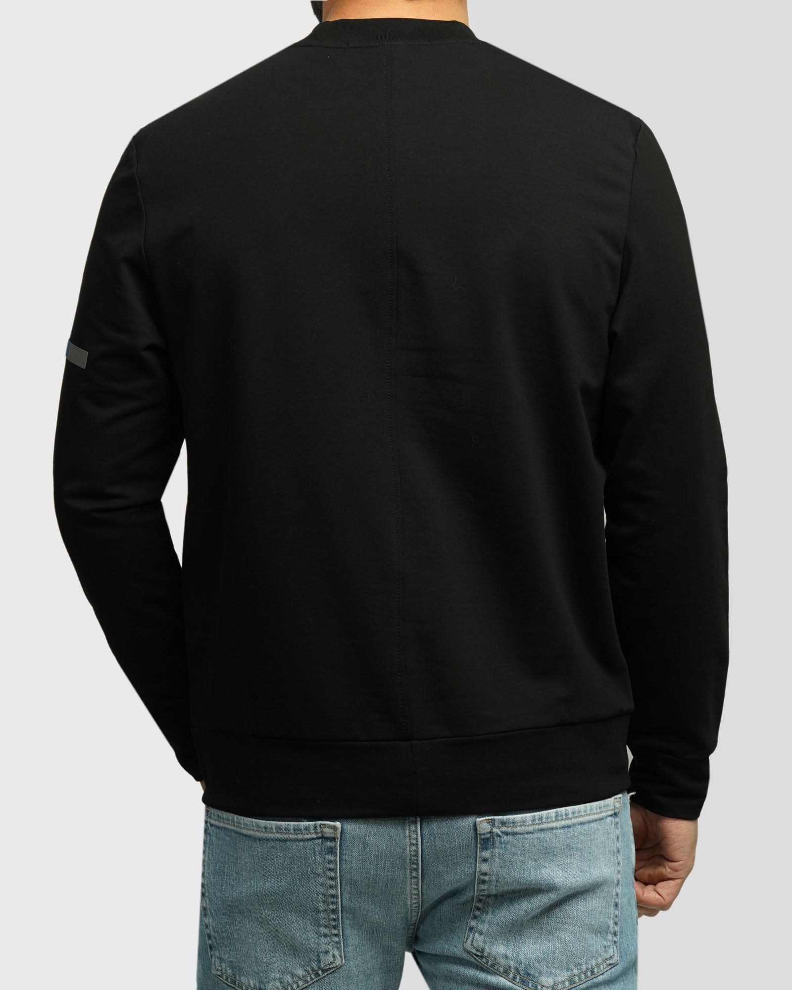 خرید و قیمت تیشرت آستین بلند یقه گرد مشکی 24428157