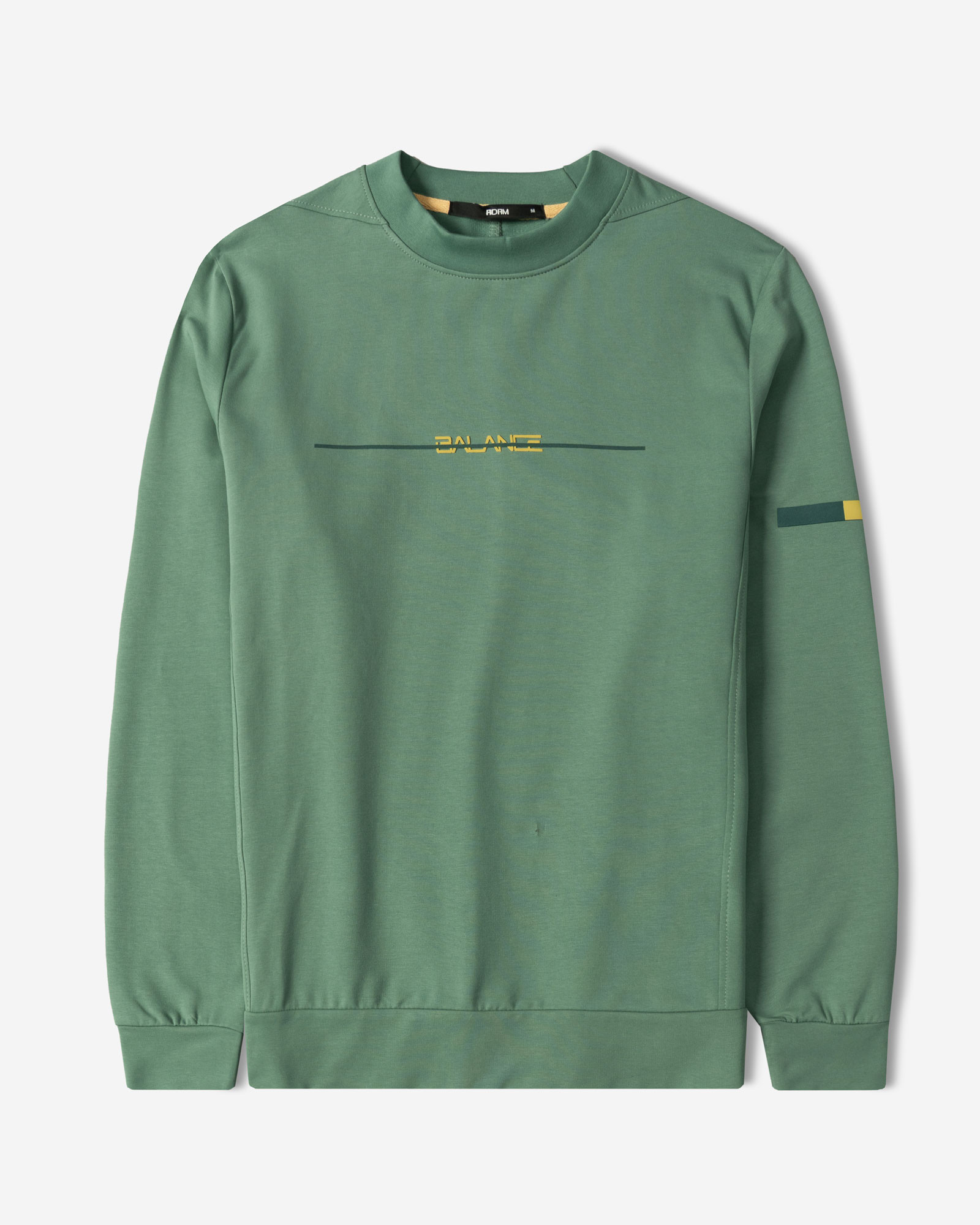 خرید و قیمت تیشرت آستین بلند یقه گرد سبز 24428157