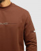 خرید و قیمت تیشرت آستین بلند یقه گرد قهوه ای 24428157